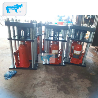 Máy bấm ống thủy lực 8 tấn/ Máy bấm đầu dây rửa xe/ Máy bấm dây 8 chấu ( Tặng 2 bộ cos 8.5 )