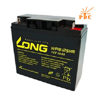 Ắc Quy Kín Khí (VRLA AGM) LONG 12V-18Ah (20HR), WP18-12SHR, F3-M5 - (PDC-TECH)