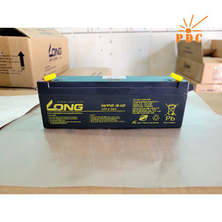 Ắc Quy Kín Khí (VRLA AGM) LONG 12V-2.3Ah (20HR), WP2.3-12, F1 - (PDC-TECH)