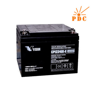 [Hoả Tốc] Ắc Quy Vision CP12240E-X 12V 24AH - (PDC-TECH)
