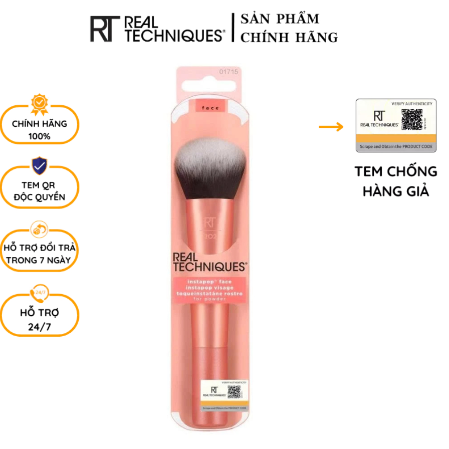 Cọ Nền Và Kem Lót RT Real Techniques Seamless Complexion Makeup Brush