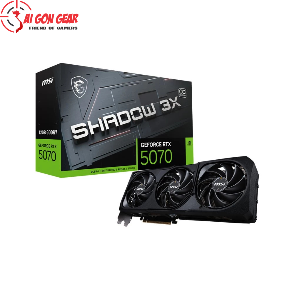 Card Màn Hình MSI GeForce RTX 5070 12G SHADOW 3X OC