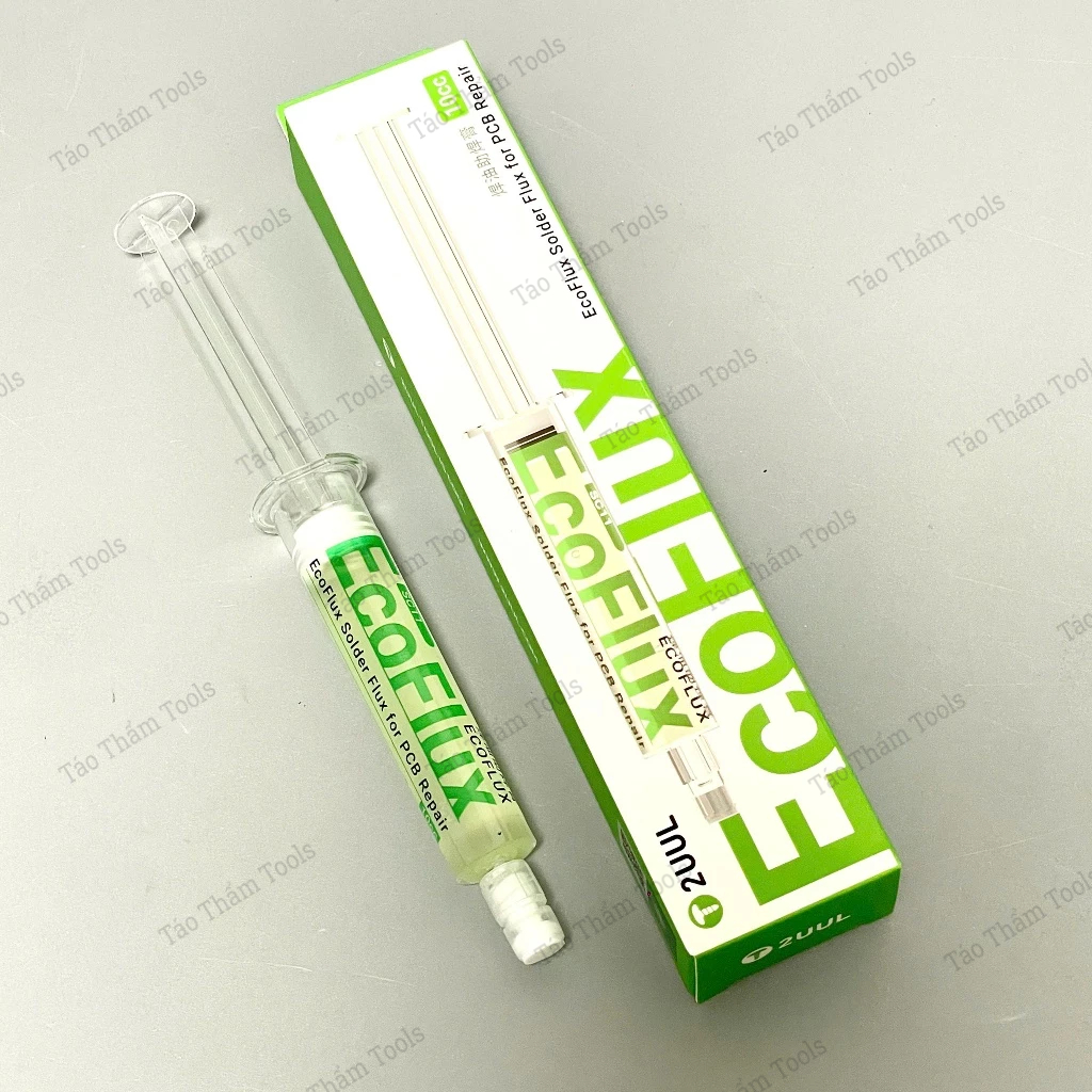 Mỡ hàn 2UUL SC11 EcoFlux trong suốt sửa bo mạch, main không chì không khói