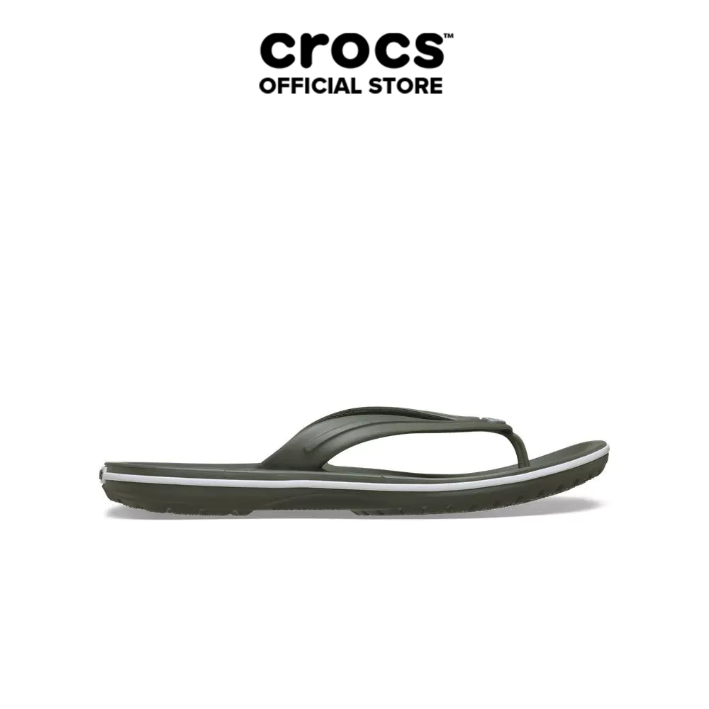 Dép Xỏ Ngón Unisex Crocs Crocband - Dusty Olive -11033-3J5