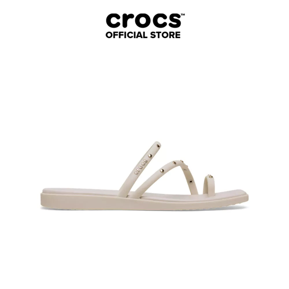 Dép Xỏ Ngón Nữ Crocs Miami Studded Toe Loop - Almond Tint - 211447-0LL