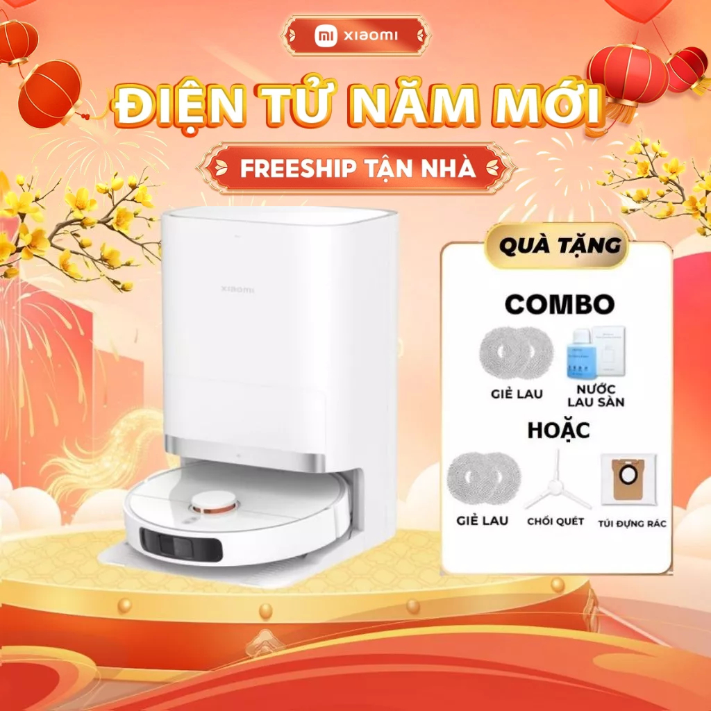 Robot Hút Bụi Lau Nhà Xiaomi Robot Vacuum X20+