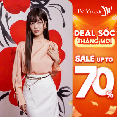 Áo sơ mi nữ cổ xếp IVY moda MS 17M8492