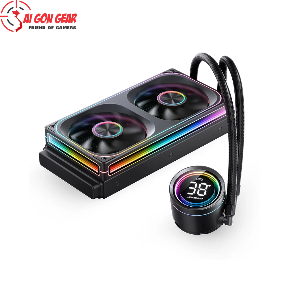 Tản nhiệt nước AIO Jonsbo TH-240 (Black/White)