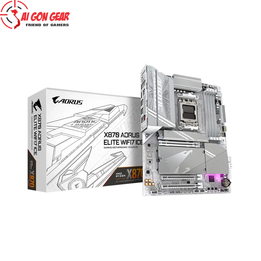 Mainboard Gigabyte X870 Aorus Elite Wifi7 ICE DDR5