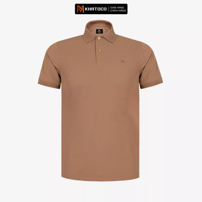 Áo polo nam KHATOCO không túi mã A2MN438R2-CNMA016-2801-N