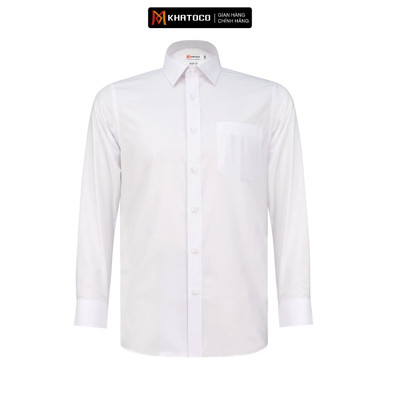 Áo sơ mi nam KHATOCO Tailor Fit dài tay mã A1MD538T1-CNTR 013-2704-D