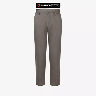 Quần kaki nam KHATOCO Regular Fit  không ly mã Q2M578R0-CNXM827-2710-0