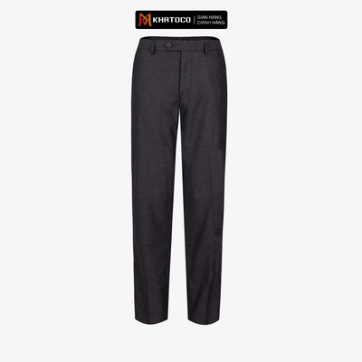 Quần tây nam KHATOCO không ly form Regular Fit mã Q1M478R0-INXM310-2503-0