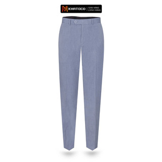 Quần tây nam KHATOCO không ly form Slim Fit Q1M578S0-CNGI220-2605-0