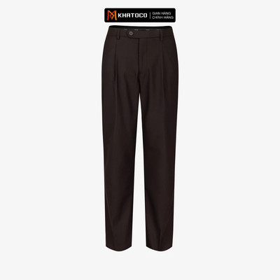 Quần tây nam KHATOCO có ly form Regular Fit mã Q1M528R1-INNA308-2503-1