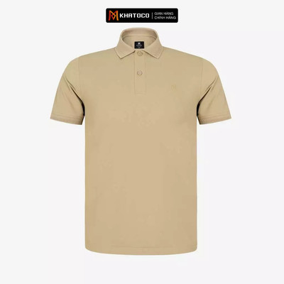 Áo polo nam KHATOCO không túi mã A2MN438R2-CNMA014-2801-N