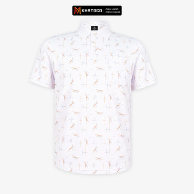 Áo thun polo nam KHATOCO A2MN438R2-CNIN800-2709-N