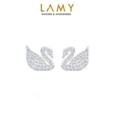 Khuyên tai thiên nga LAMY Swan Mini Pierced Earrings Silver 3046