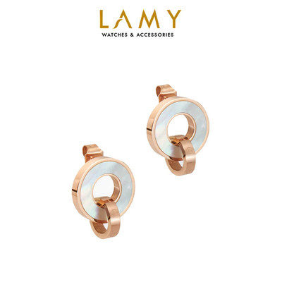 Khuyên tai nữ LAMY Piece Stud Earrings 3011RG