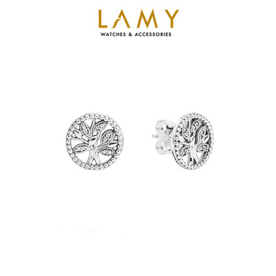 Khuyên tai nữ LAMY Symbolic Tree of Life Earrings 3049 - Khuyên tai bạc cao cấp S925 ALE