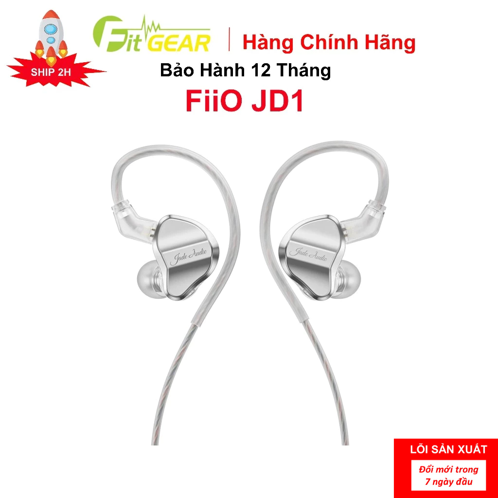 Tai Nghe FiiO JD1 Chính Hãng - Bảo Hành 12 Tháng