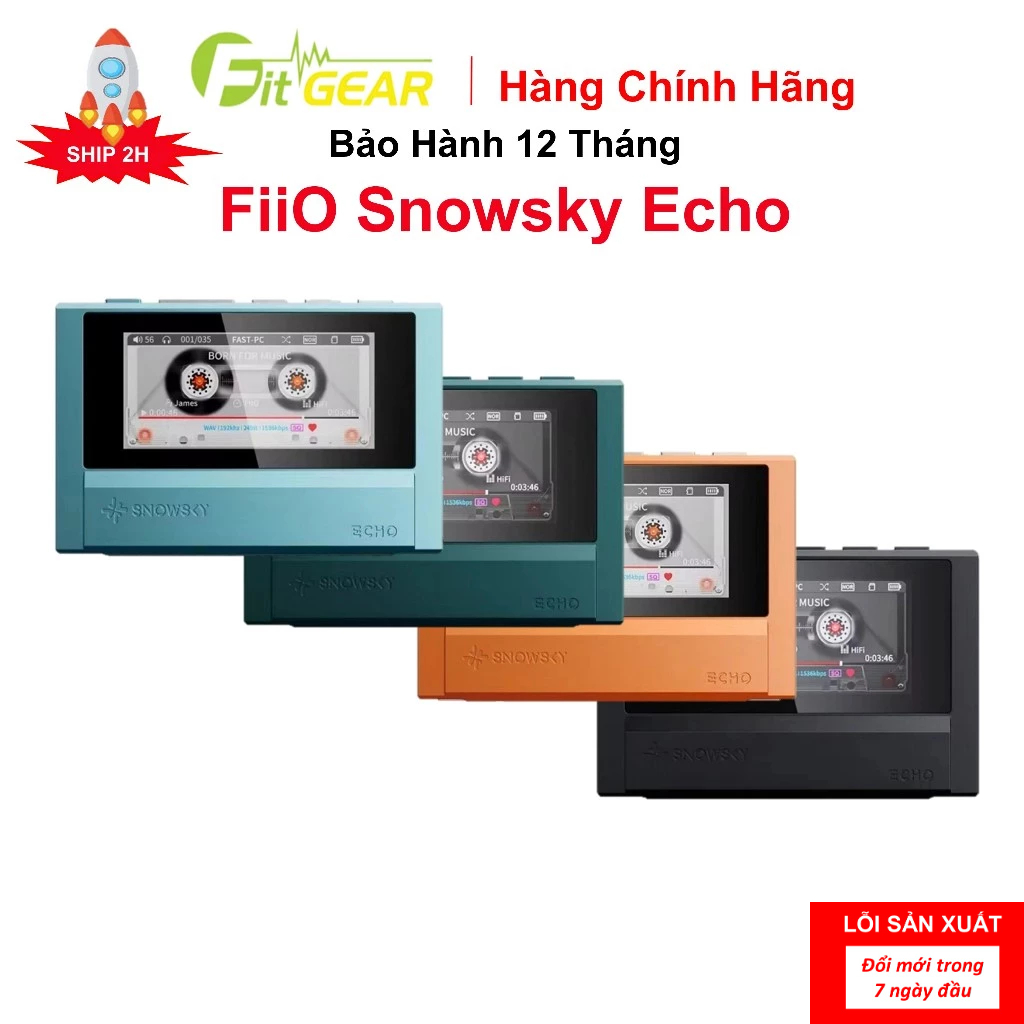 Máy Nghe Nhạc FiiO Snowsky Echo Chính Hãng - Bảo Hành 12 Tháng