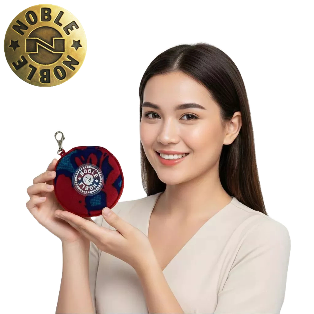 Ví Móc Khóa - NobleVietNam: N800A - KT:6.5cm*6.5cm*03cm, Trọng lượng:20g, Thời trang, bền đẹp.