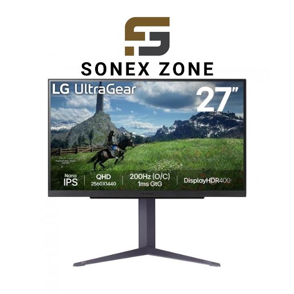 Màn Hình LG UltraGear 27GS85Q-B (27 inch | QHD | Nano IPS | 200Hz | 1ms)