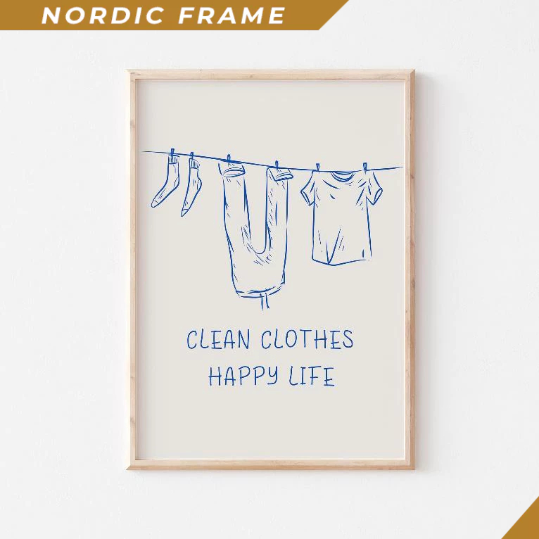 Tranh treo tường, Laundry Room Poster, Funny Laundry Print, Laundry Room Decor, Laundromat Poster, L