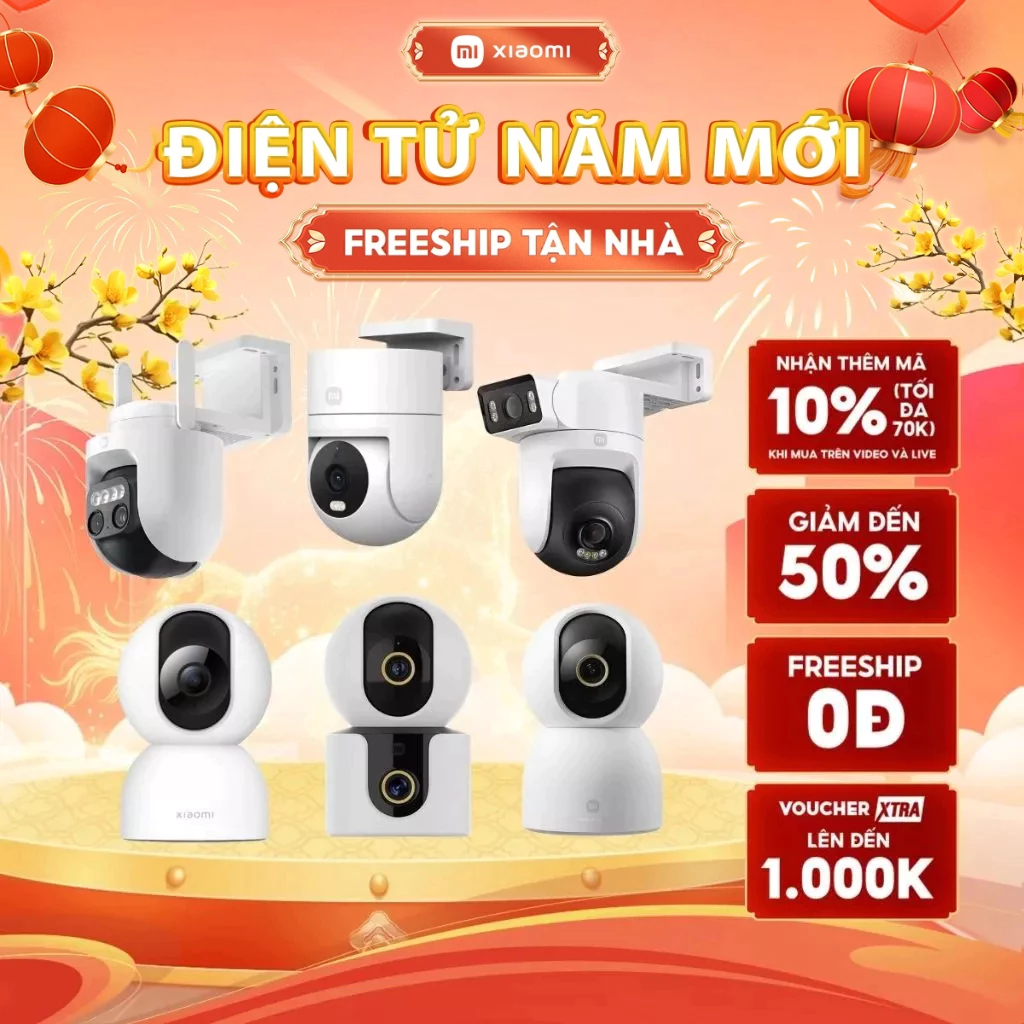 Camera Thông Minh Xiaomi Smart Camera C301 / C400 / C500 / C701 / C500 Dual / AW200 / AW300 / CW300 