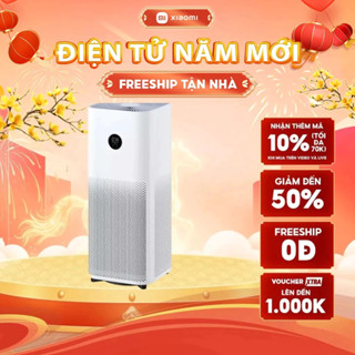 Máy Lọc Không Khí Xiaomi Smart Air Purifier 4 Pro | Lọc Bụi, Phấn Hoa  | Khử Mùi  | Diện tích lọc 35-60 m² | BH 12 Tháng