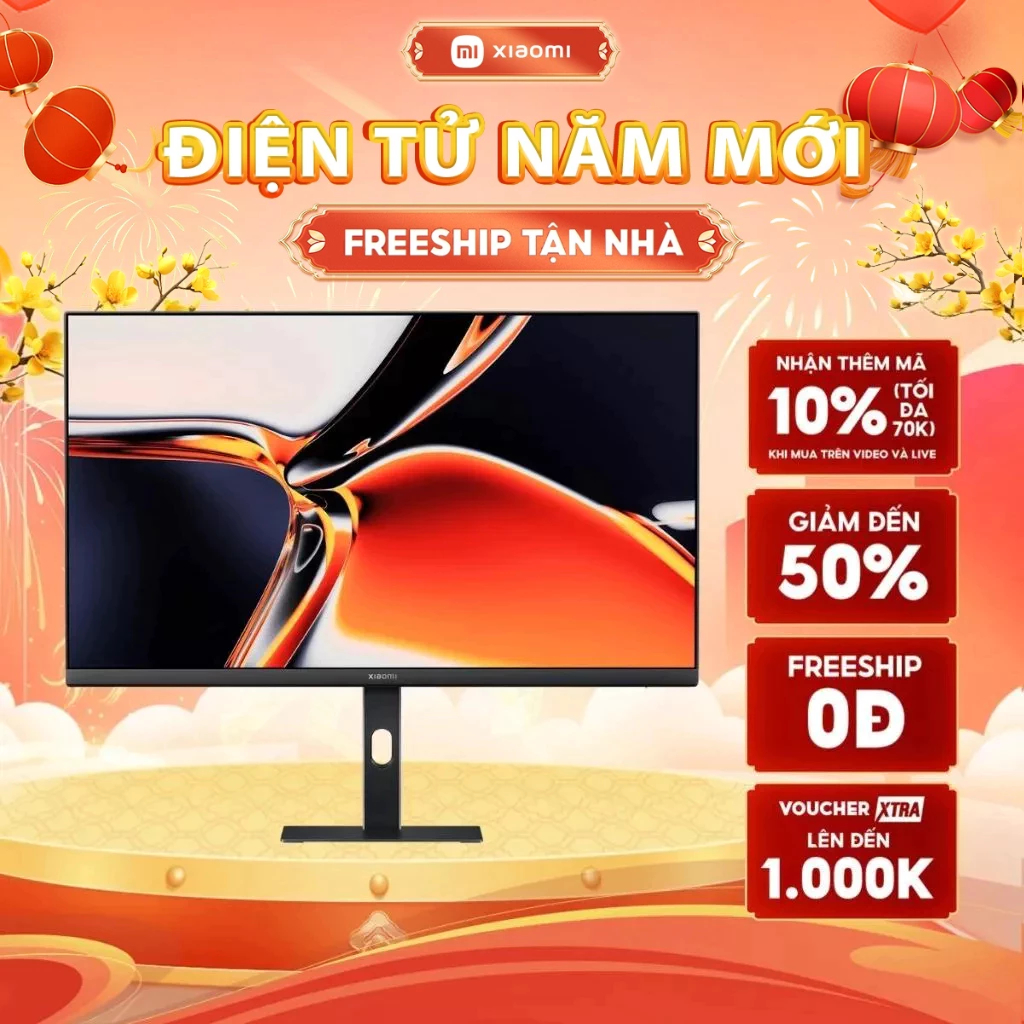 Màn Hình Xiaomi 4K Monitor A27Ui | 4K UHD | 60Hz | 6ms | IPS 27 Inch | Độ Chính Xác Màu Cao | Bảo Hà