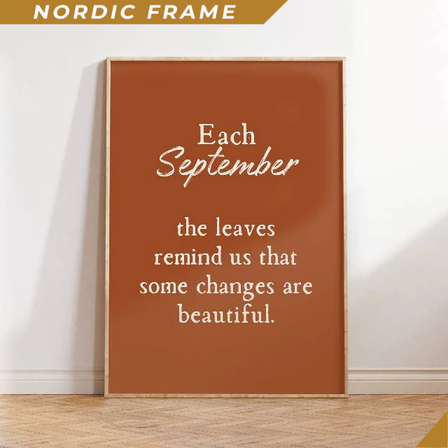 Tranh treo tường, Cozy Fall Warm Tones Print, Autumn Printables Wall Art, Fall Quote, Neutral Fall D
