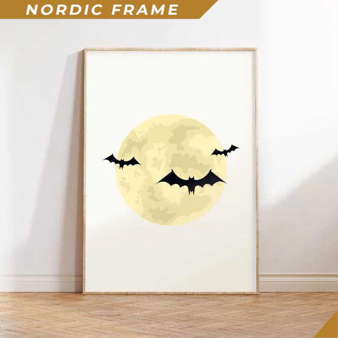 Tranh treo tường, Bats Print, Halloween Prints, Halloween Printables, Cute Halloween Decor, Hallowee