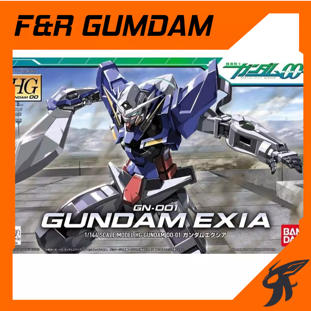 HG 00 1/144 Gundam Exia 1/144 Mô Hình Lắp Ráp