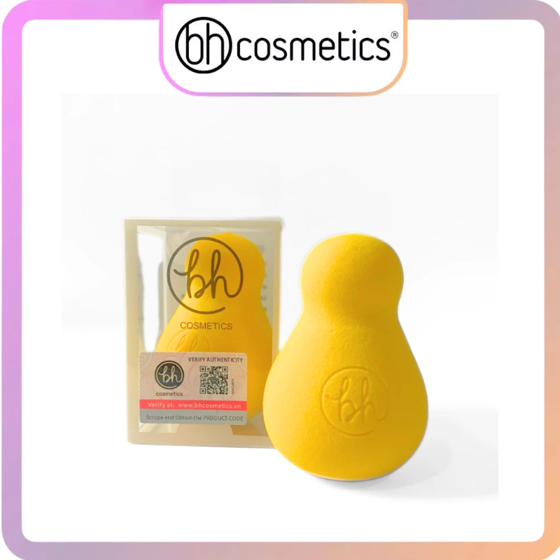 Mút Trang Điểm Tán Nền/Má Hồng Kem BH Cosmetics Foundation Blender BHM003 Màu Vàng