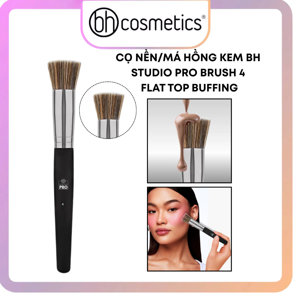 Cọ Má Hồng Ducare Đa Năng Lông Sợi Tổng Hợp Cao Cấp DG00492