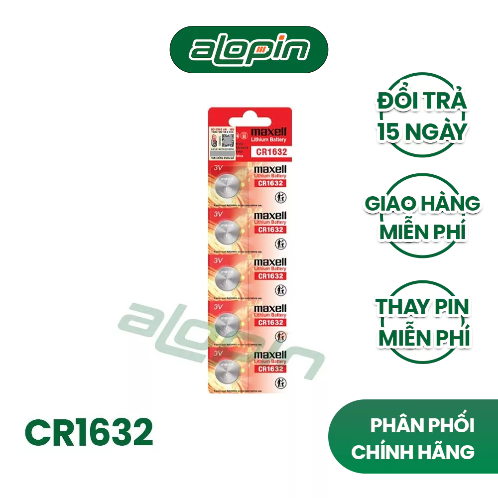 Pin Maxell CR1632 (3V) - Chính Hãng