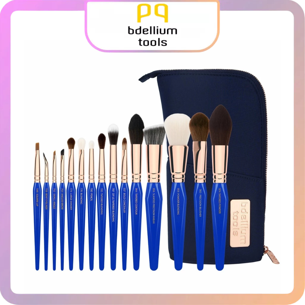 Bộ Cọ Cá Nhân Chuyên Nghiệp BDELLIUM TOOLS Golden Triangle Phase II Makeup Brush