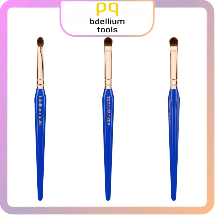 Cọ Tán Mắt Nhỏ & Mí Dưới Đầu Dẹt Mềm Bdellium Tools Small Shader B772