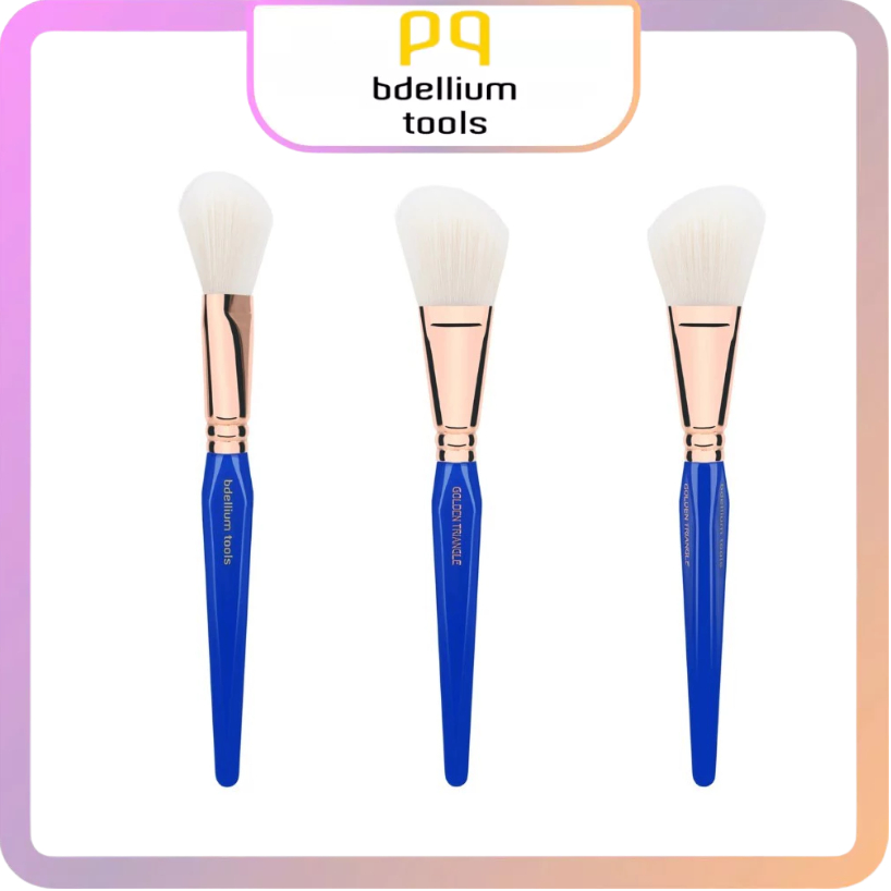 Cọ Má Hồng Xéo – Tạo Khối Đầu Xéo Dễ Xài Bdellium Tools Slanted Blusher B962