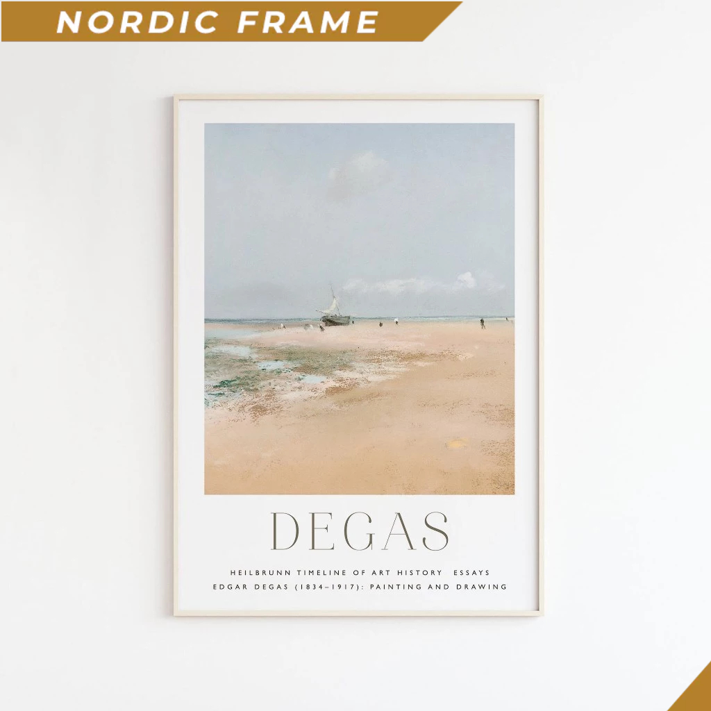 Tranh treo tường, Edgar Degas Art Print , Berggruen Cie, Degas Painting, Colorful Print, Degas Art E
