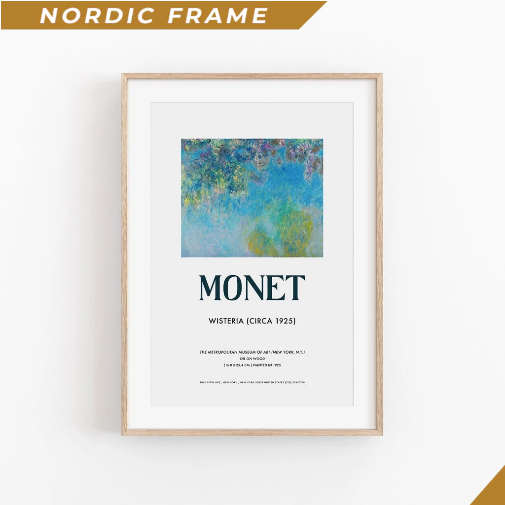 Tranh treo tường, Claude Monet Art Print , Vintage Poster, Monet Poster, Colorful Print, Claude Mone