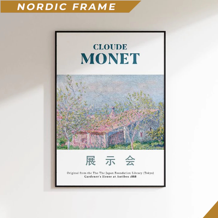 Tranh treo tường, Claude Monet Art Print , Berggruen Cie, Monet Poster, Colorful Print, Claude Monet
