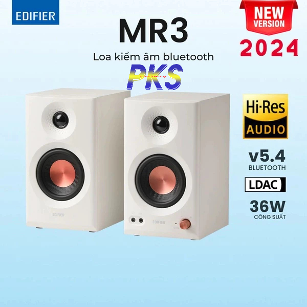 Loa kiểm âm Edifier MR3 Bluetooth v5.4 Kết nối máy tính và Làm nhạc chuyên nghiệp