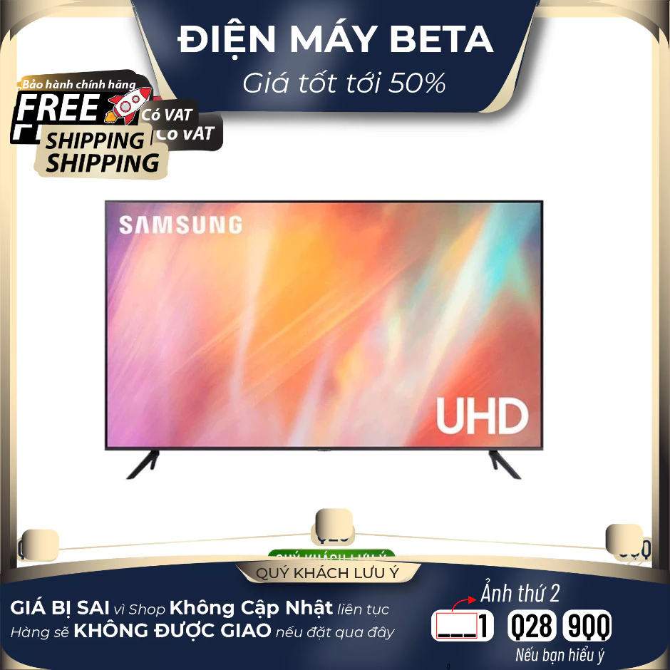 65AU7002 - Smart Tivi Samsung 4K 65 inch 65AU7002 UHD Mới 100%