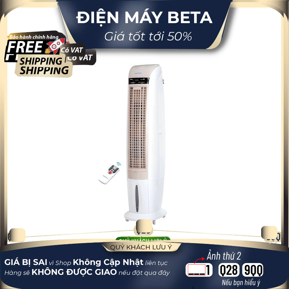 Quạt Điều Hòa Daikiosan 40 Lít DM101 | DM109 | DM106 | DM107 - Phù hợp < 40m2 - HÀNG CHÍNH HÃNG