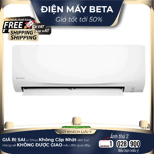FTF35XAV1V  - Máy Lạnh DAIKIN FTF35UV1V - 1.5 HP - Dòng Tiêu Chuẩn Không Inverter