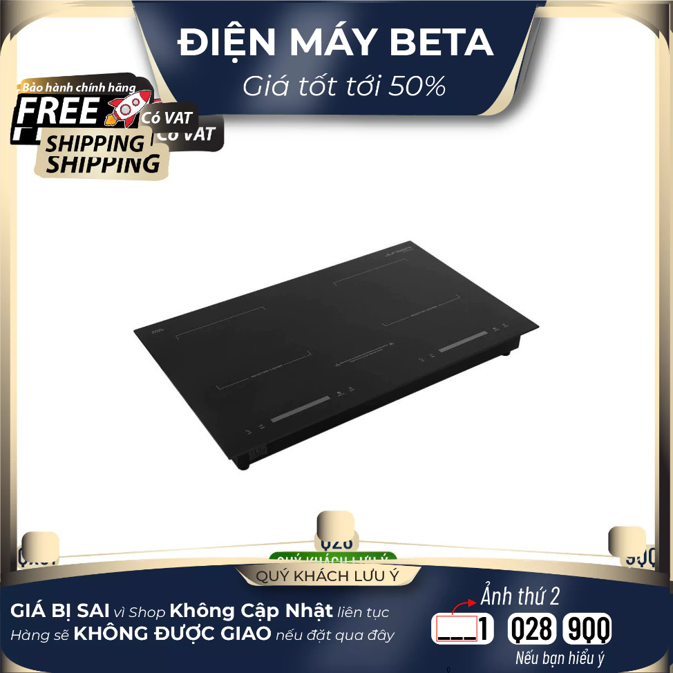 Bếp từ đôi Junger CEJ-200-II - Hàng chính hãng- Mới Đập Hộp 100% Nguyên Seal  - DMK