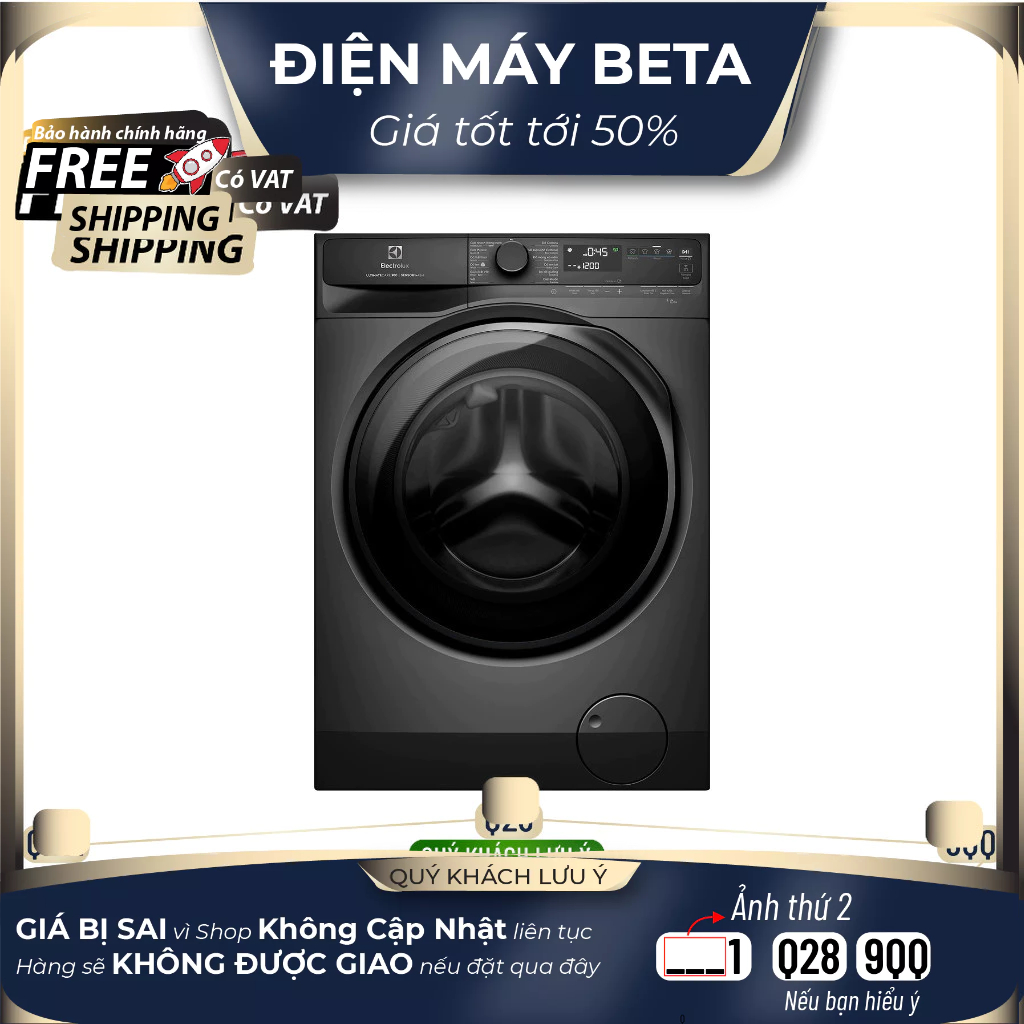 EWF1043R7SC - Máy giặt Electrolux Inverter 10 kg EWF1043R7SC - Bảo Hành Chính Hãng